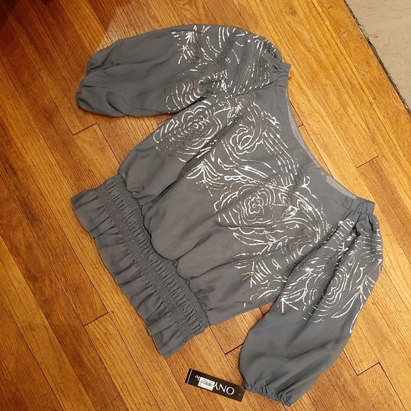 Onyx Nite sequined blouse - Picture 5 of 11